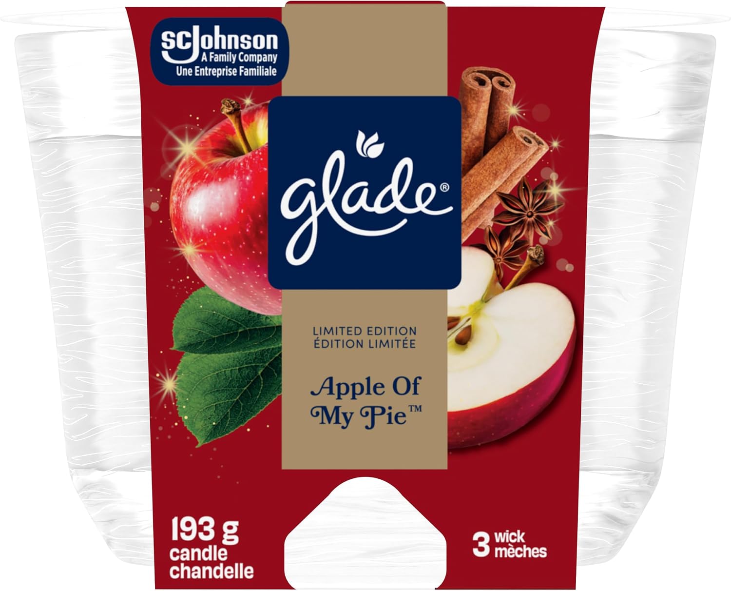 Apple of My Pie 3-Wick Holiday Candle