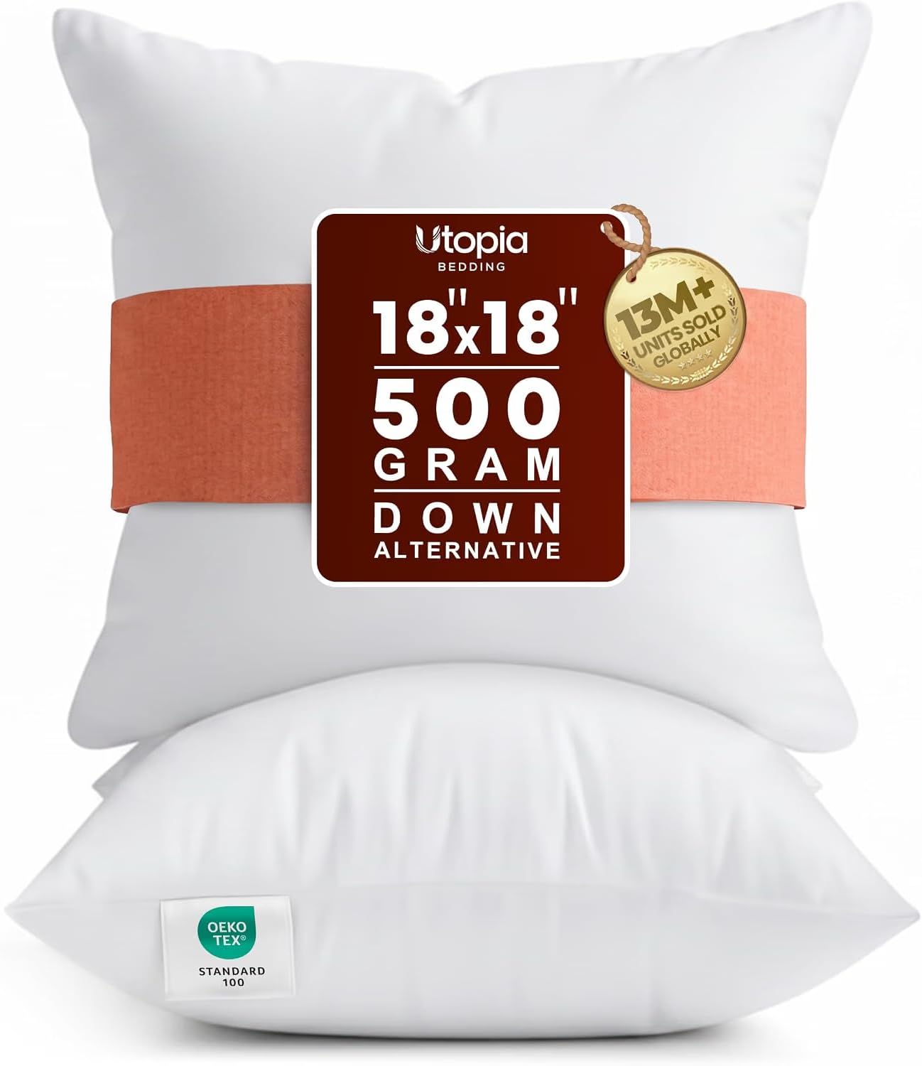 Throw Pillow Inserts (2 Pack)