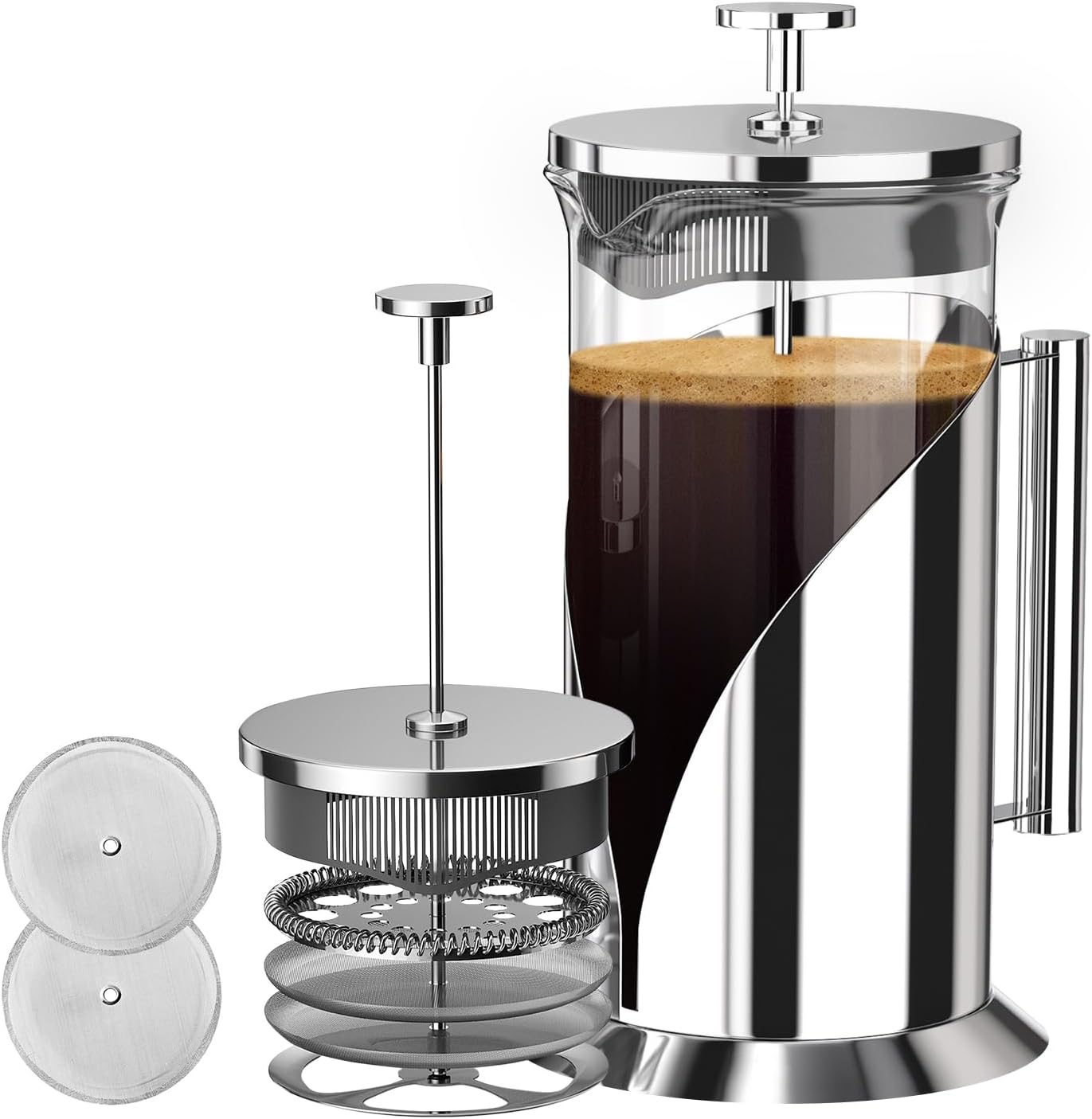 34oz Stainless Steel French Press