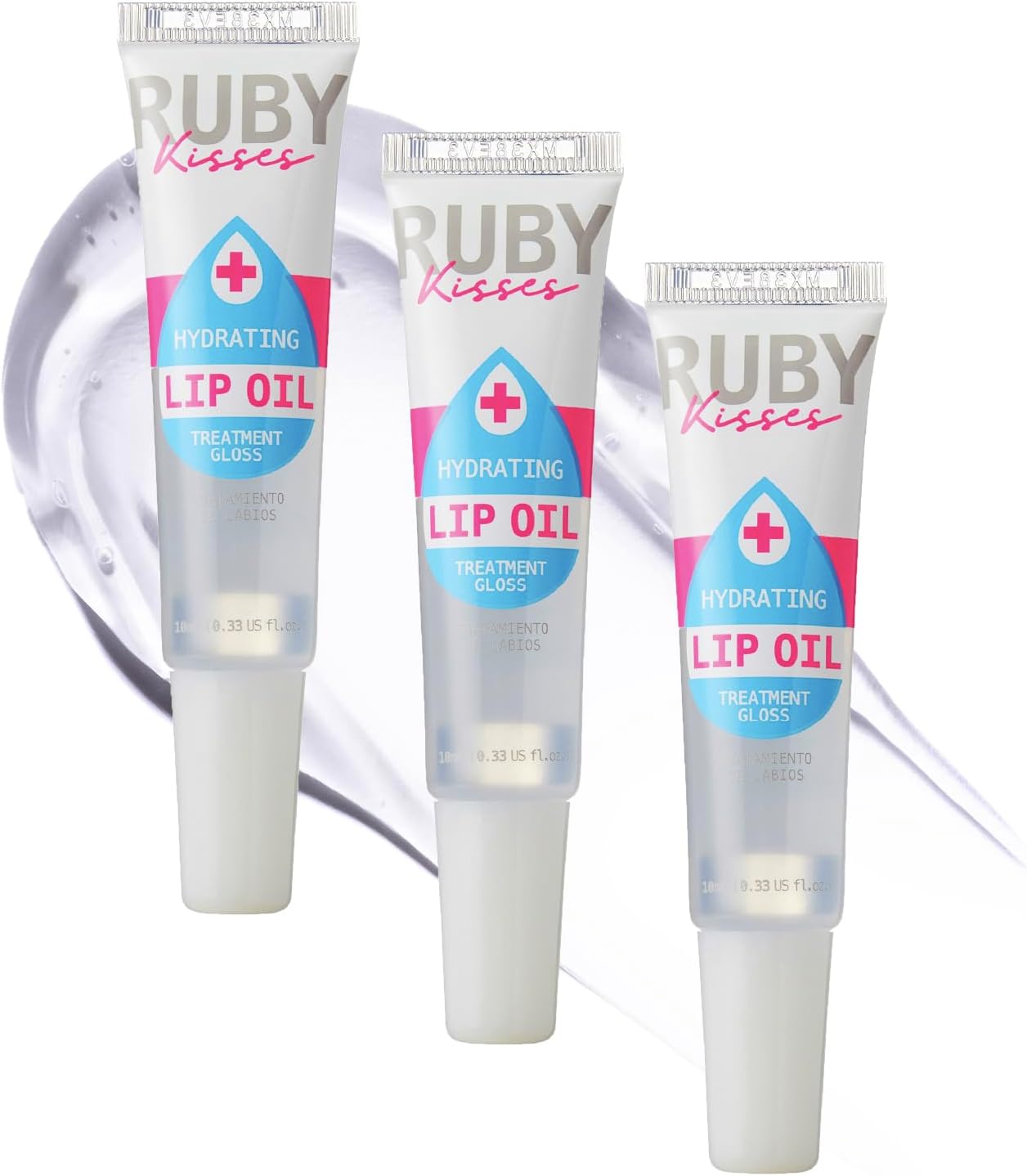 Hydrating Clear Lip Oil (3 Pack)