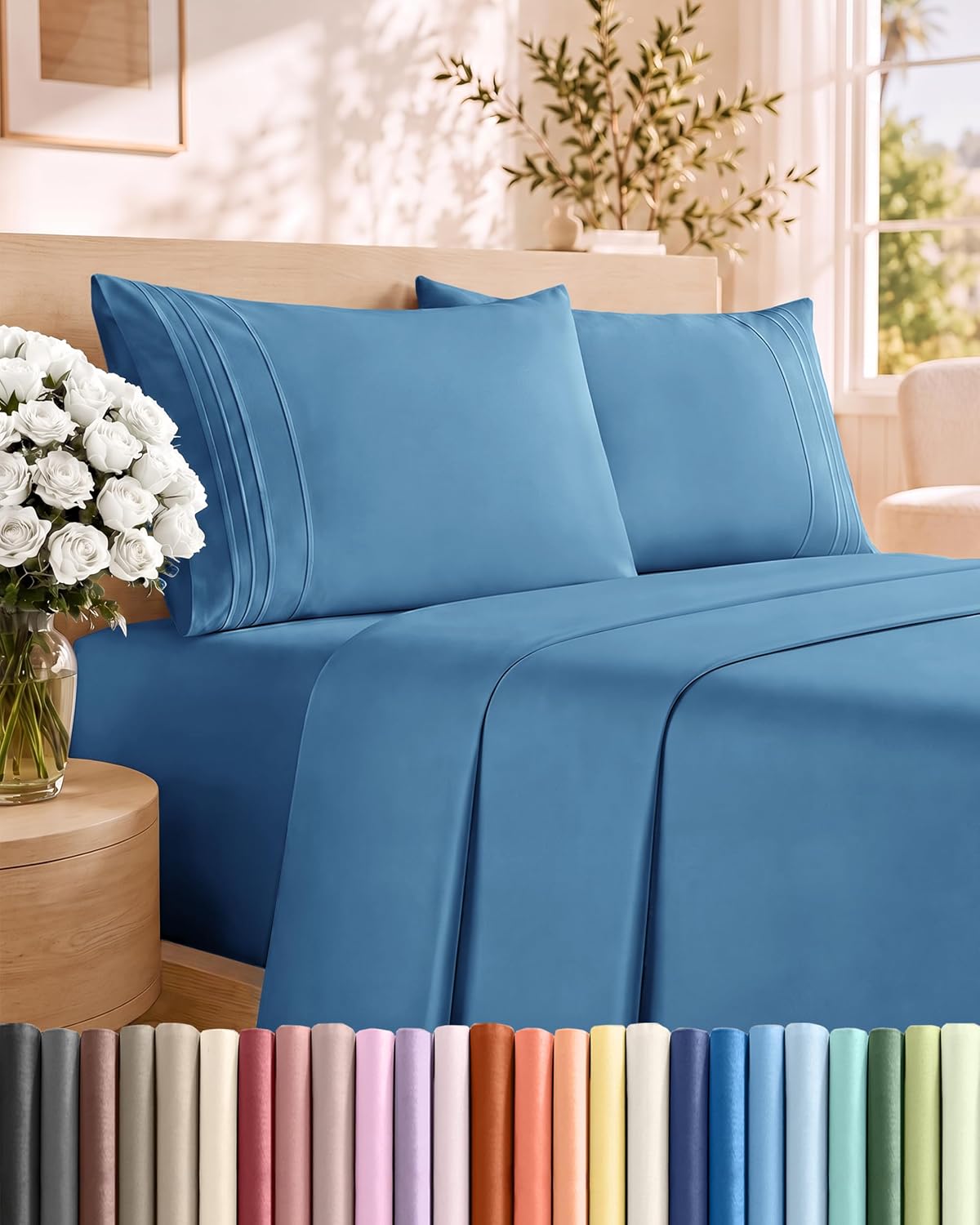 4 Piece Cooling Sheet Set