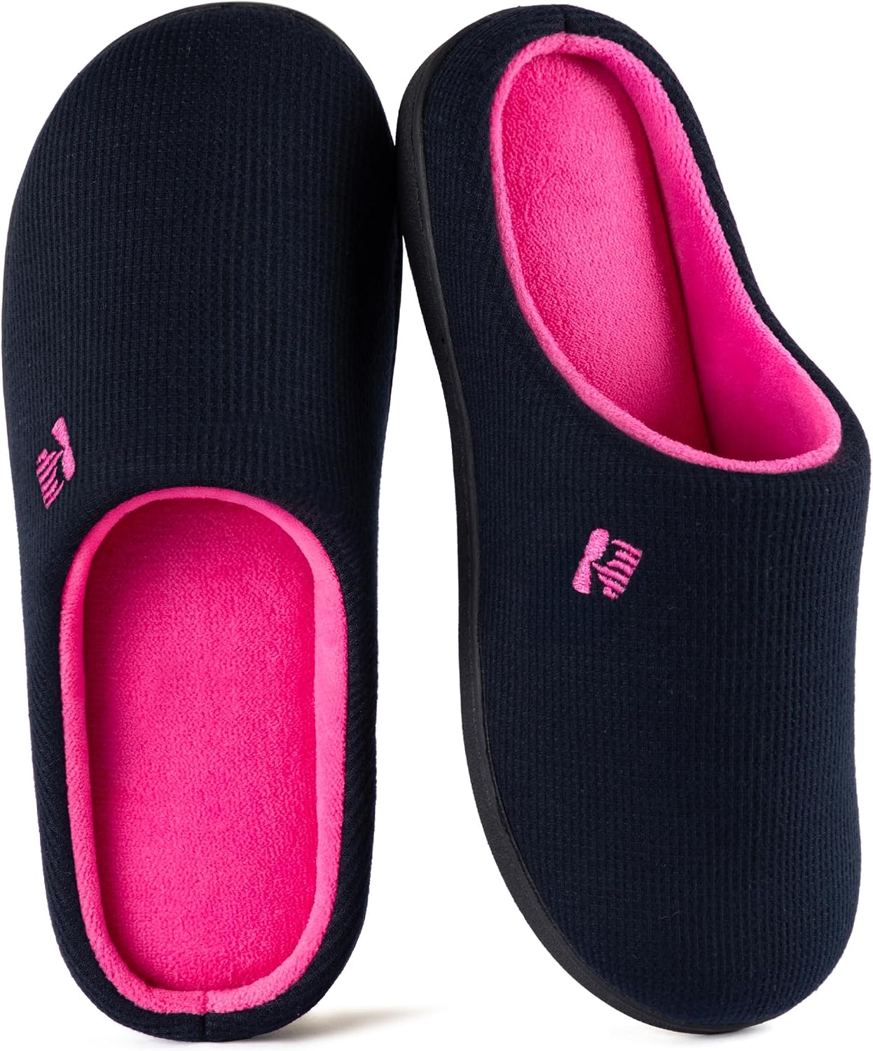 Women's Two-Tone Memory Foam Slipper