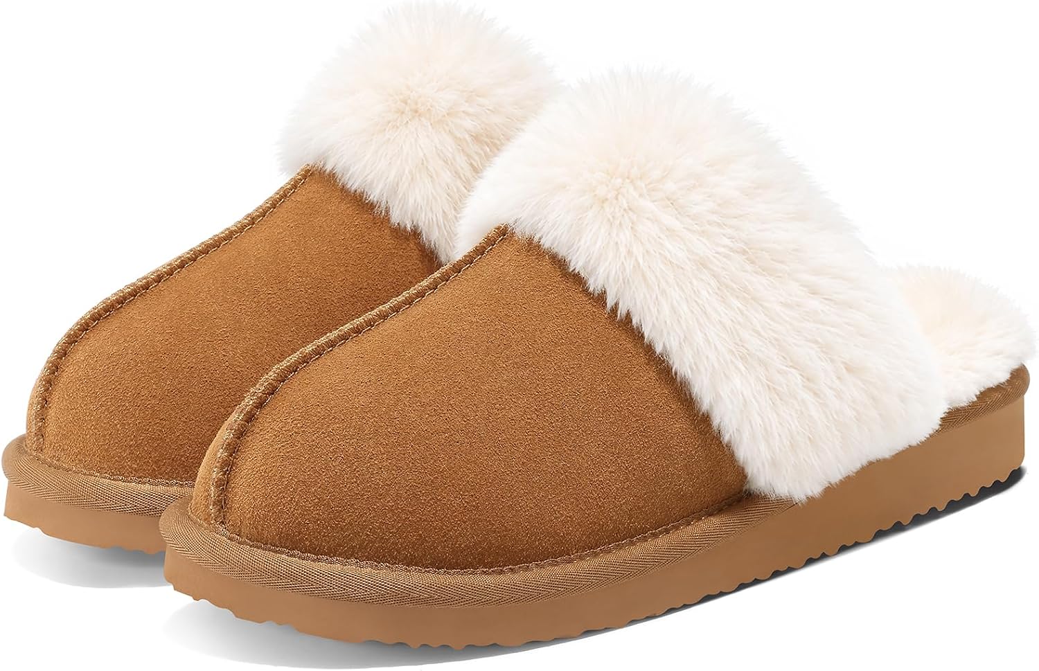 Fuzzy Memory Foam Slippers