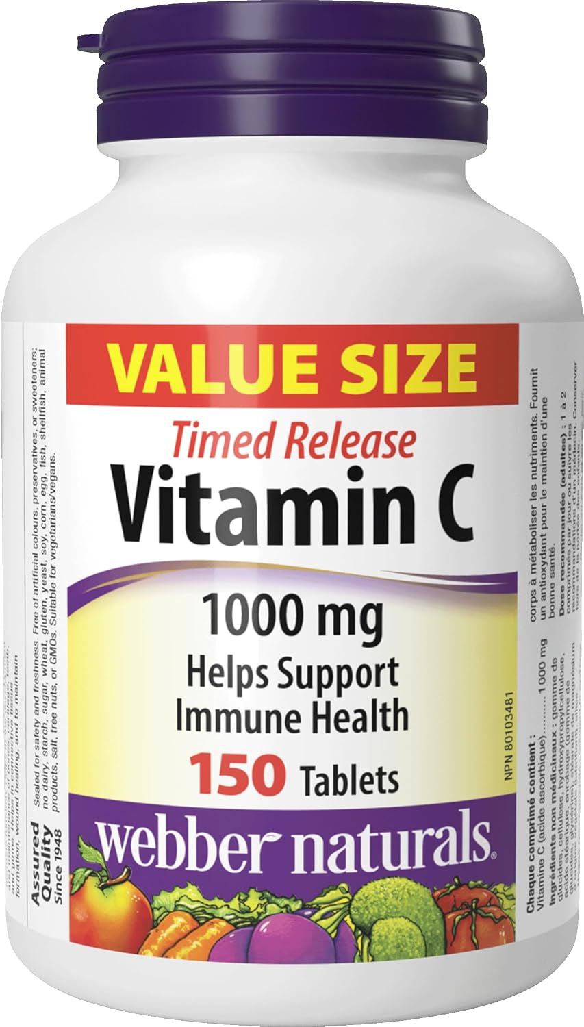 Vitamin C 1000 mg, 150 Tablets
