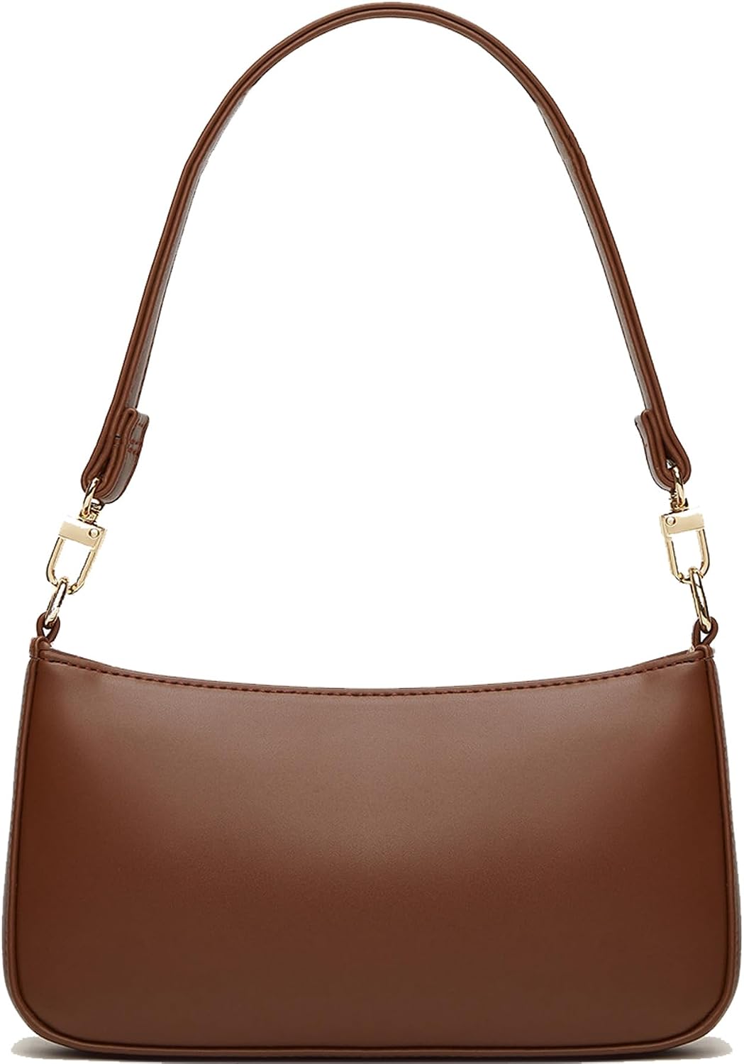 Retro Vegan Leather Shoulder Bag