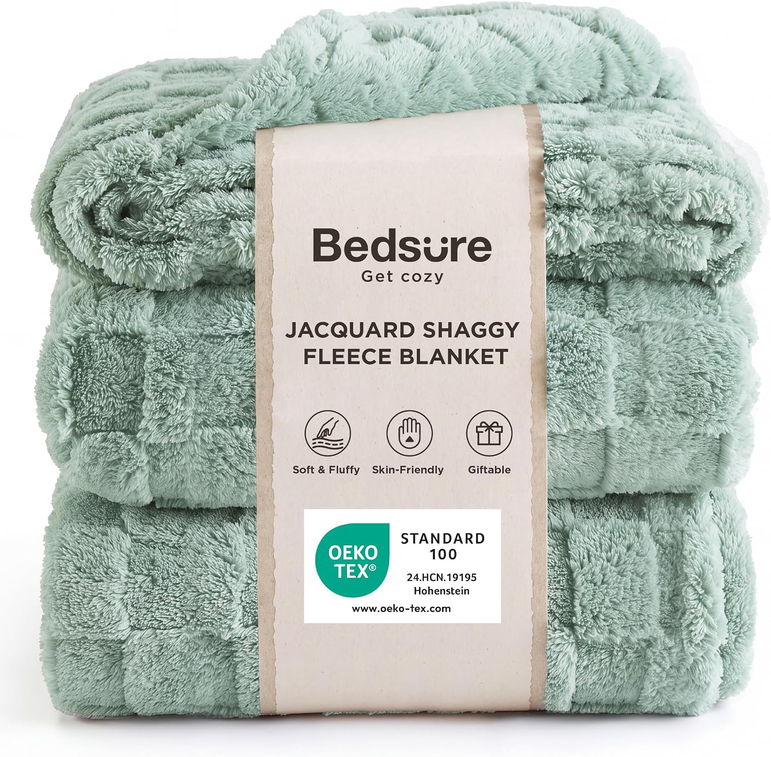 Throw Blanket, Sage Green
