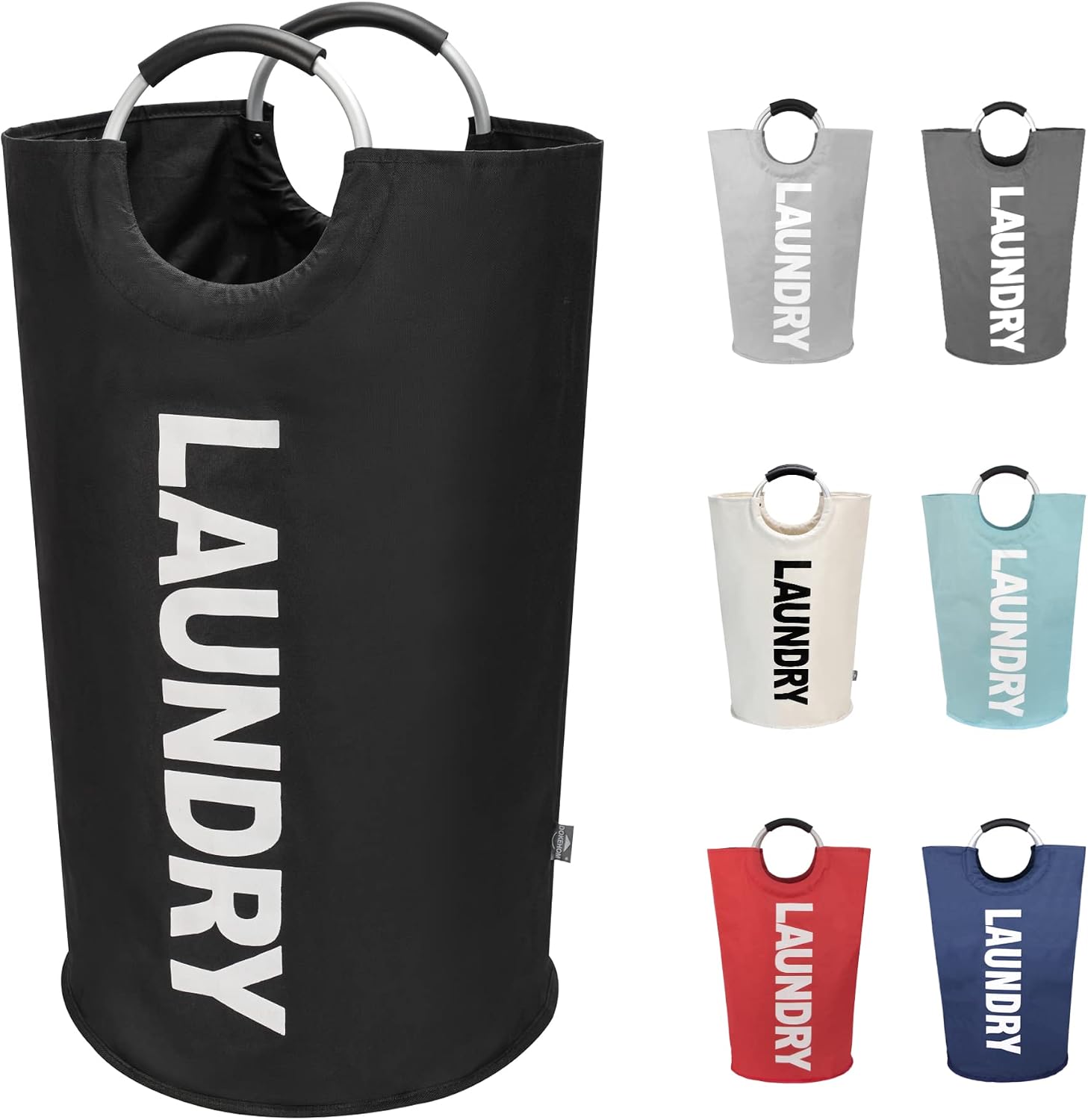 90L Collapsible Laundry Basket