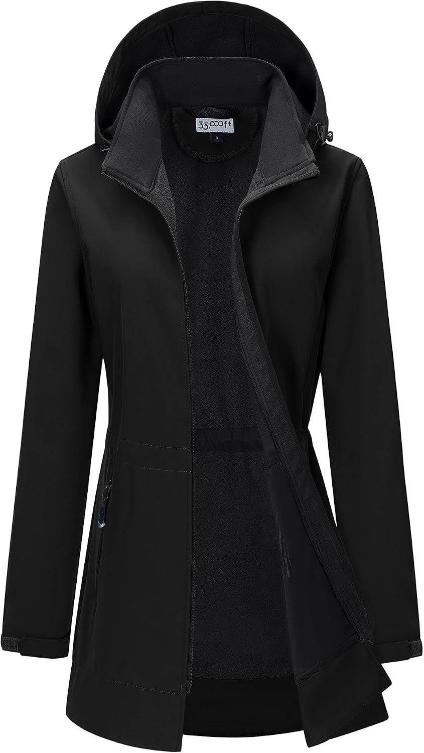 Waterproof Long Rain Jacket