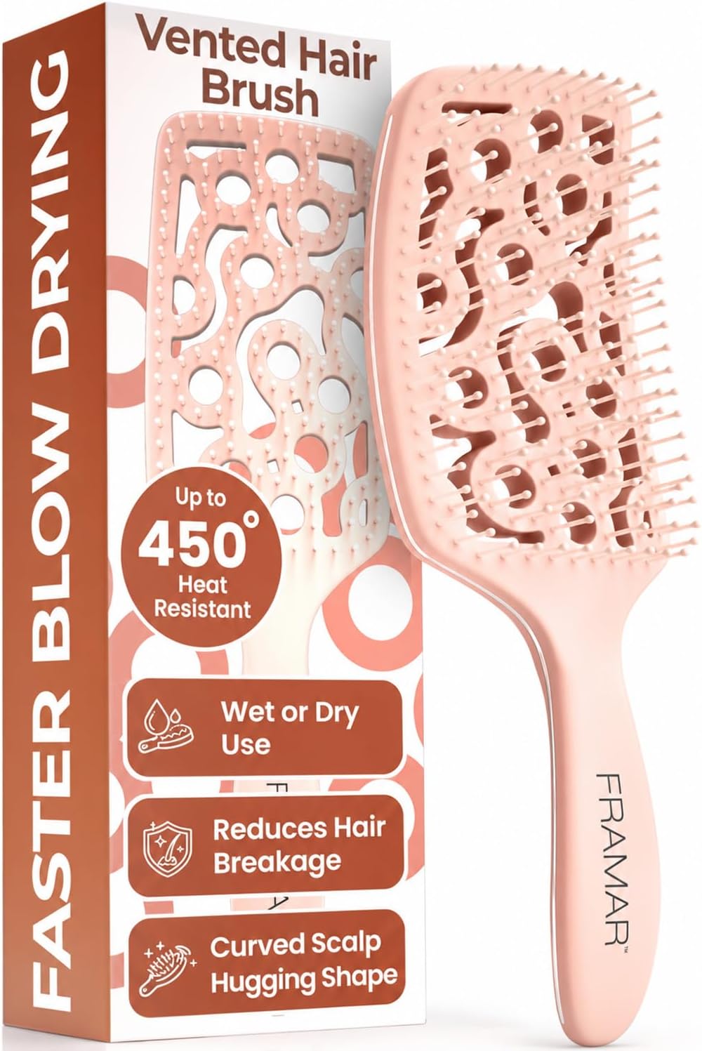 Vented Wet Hair Brush
