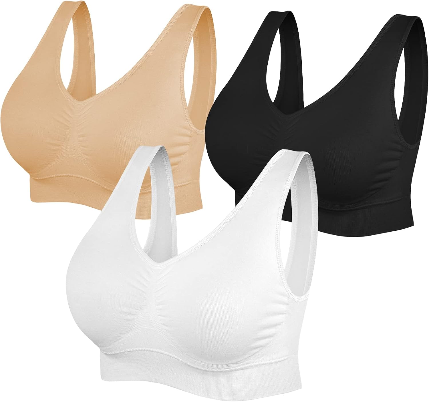 Seamless Wireless Sports Bras