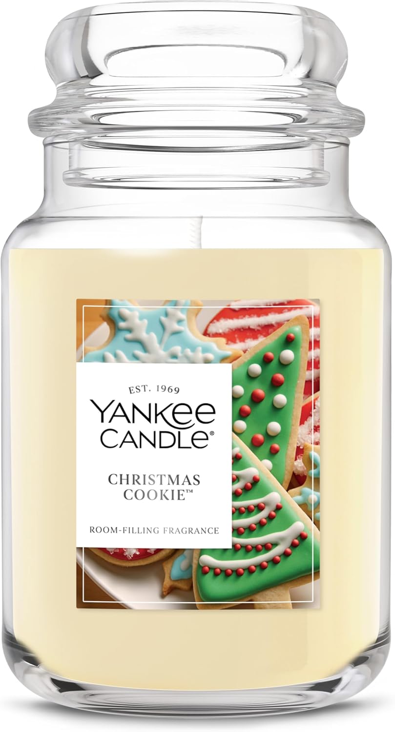 Large Jar Candle, Christmas Cookie