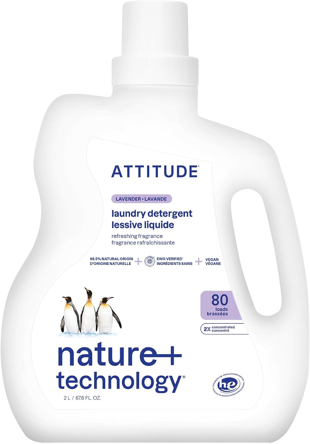2X Concentrated Laundry Detergent, Lavender