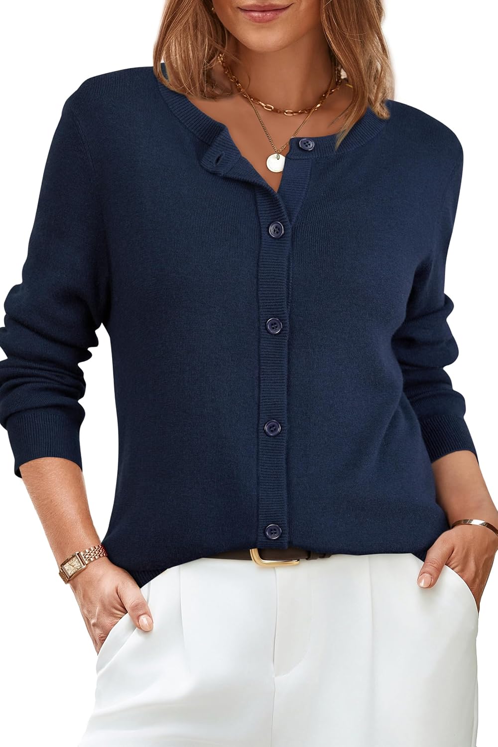Wool Blend Fall Cardigan