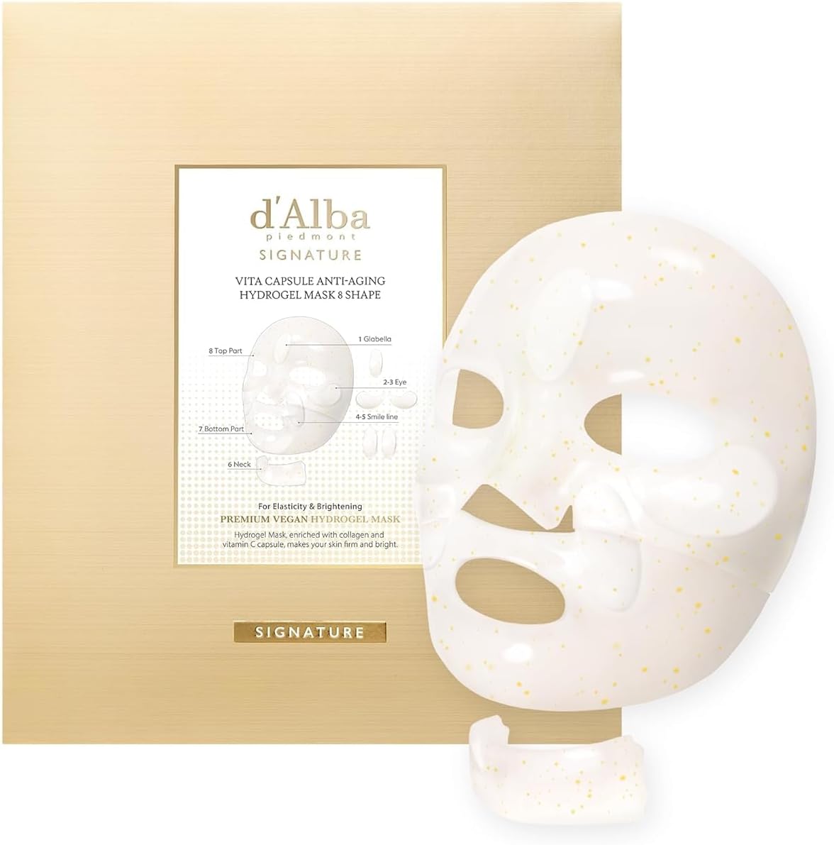 Vita Capsule Hydrogel Masks, 8-Pack