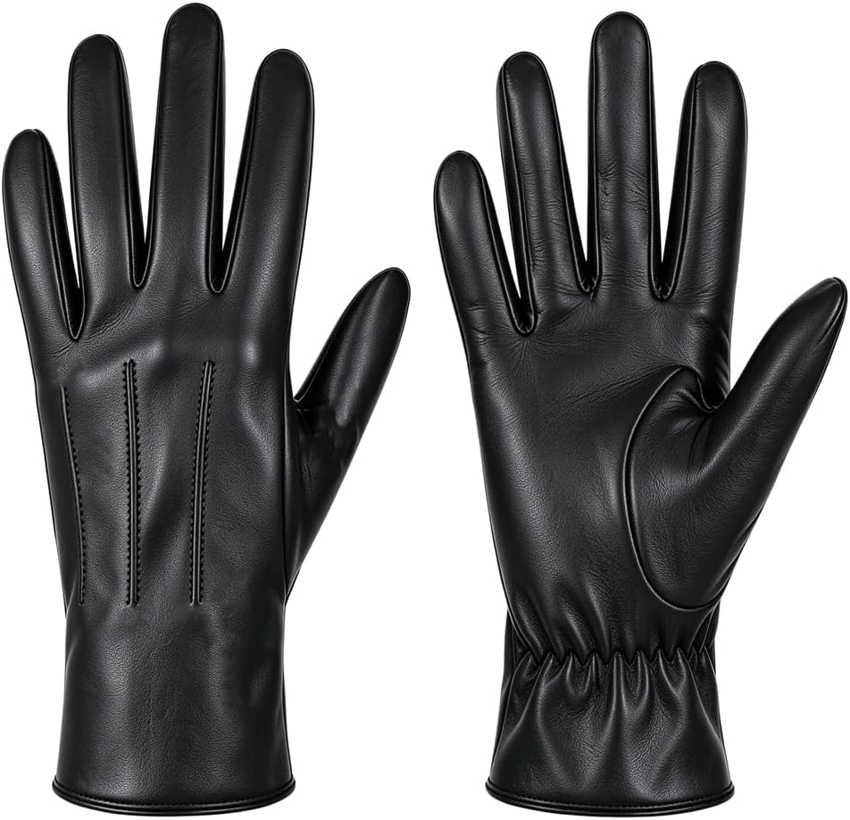 Cashmere Lined Lambskin Gloves