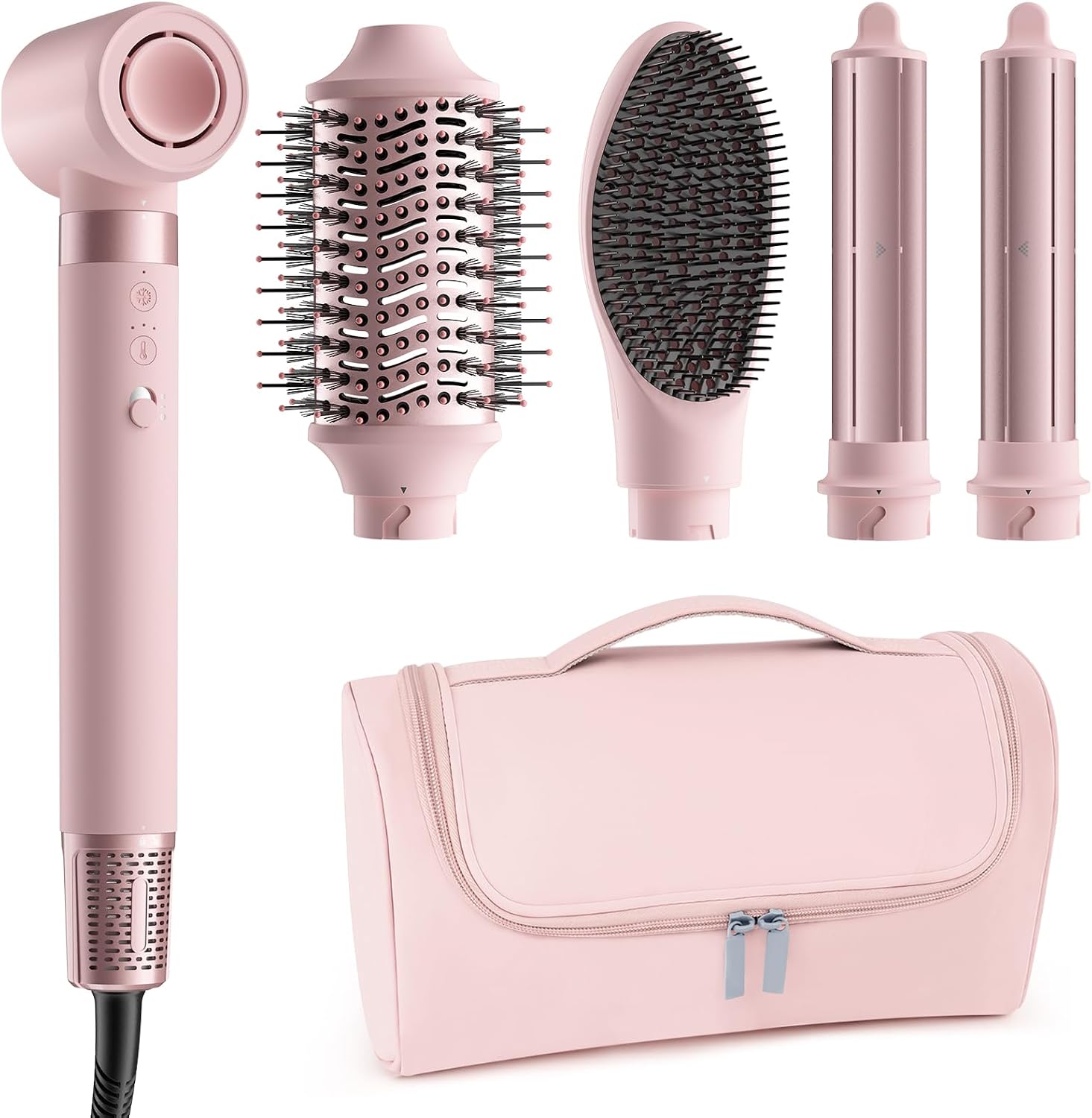Hot Air Styler Hair Dryer Brush Kit