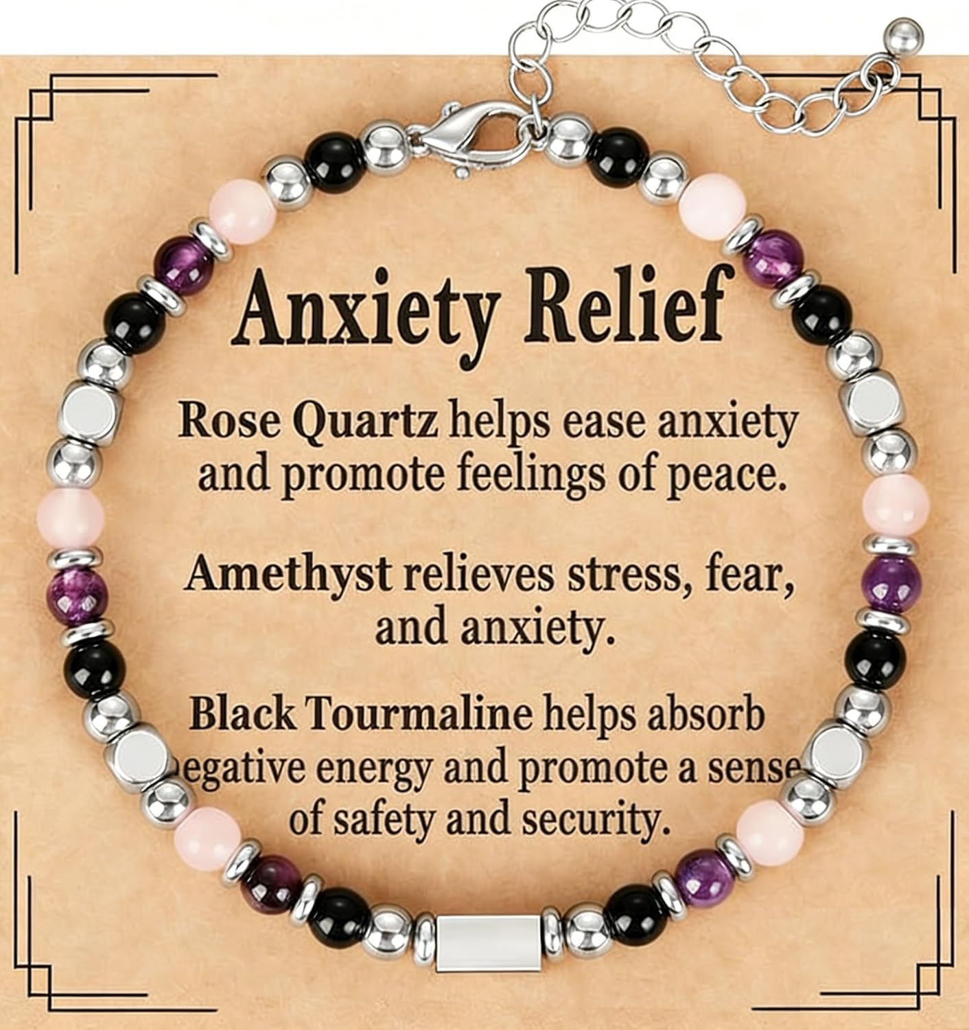 Natural Crystal Healing Bracelet